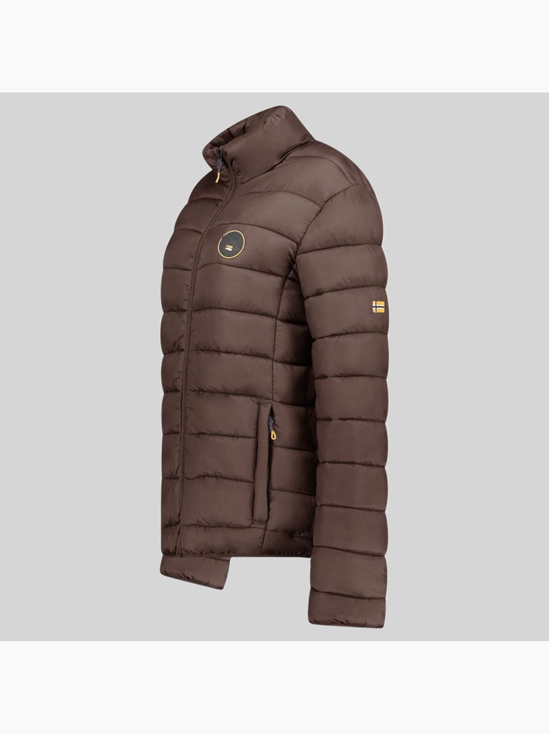 Giubbotto atikamap basic – geographical norway Marrone scuro - Kiabi