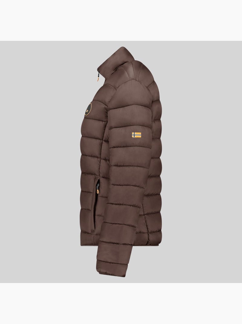 Giubbotto atikamap basic – geographical norway Marrone scuro - Kiabi