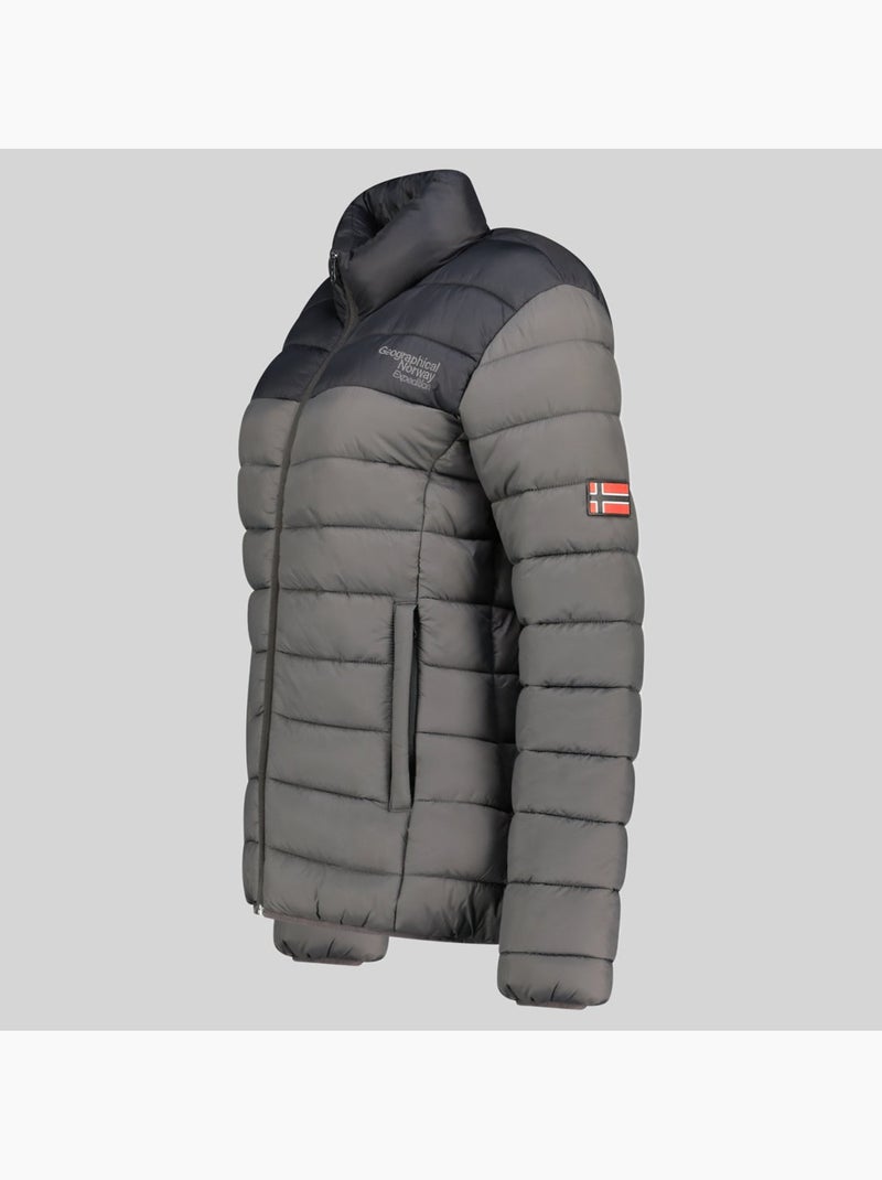 Giubbotto atikoclerc – geographical norway Grigio scuro - Kiabi