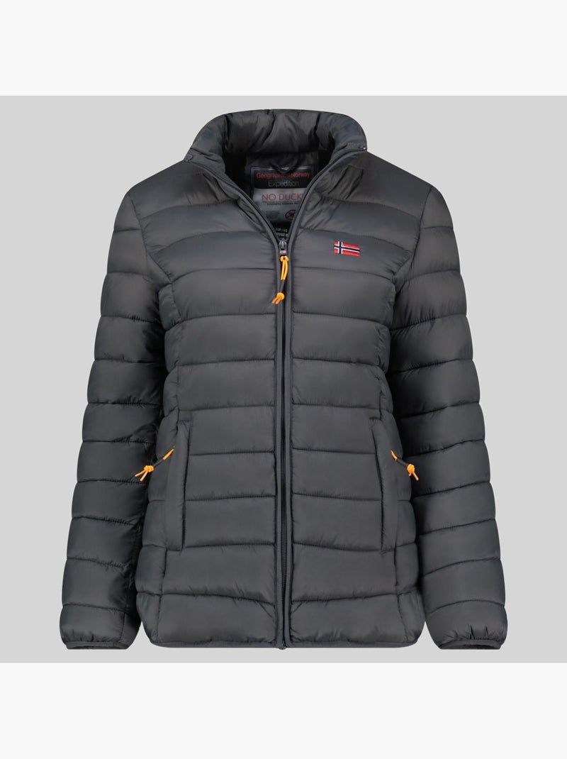 Giubbotto atikolor basic – geographical norway Grigio scuro - Kiabi