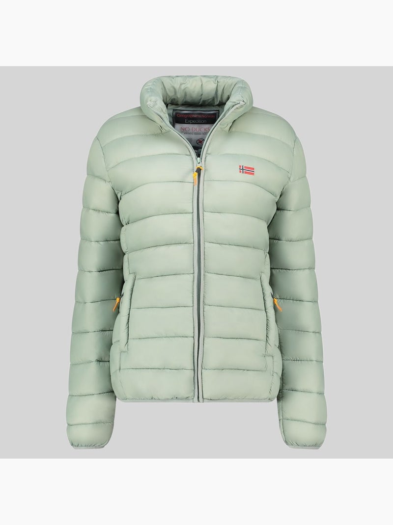 Giubbotto atikolor basic – geographical norway Verde pastello - Kiabi