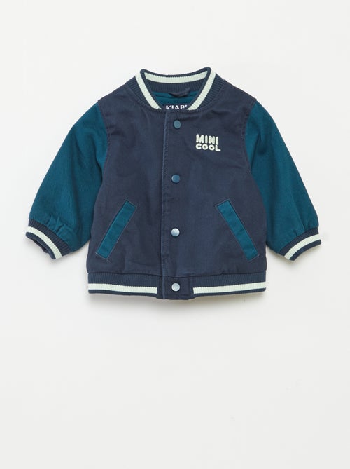 Giubbotto aviatore in cotone - Kiabi