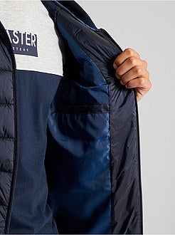 Giubbotto bimateriale - Kiabi