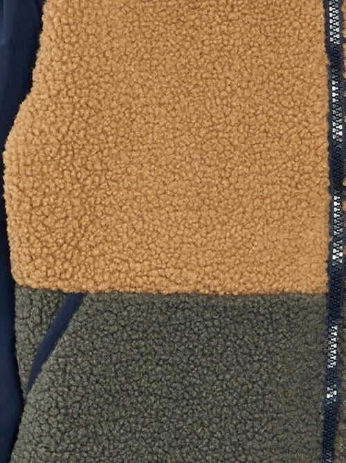 Giubbotto bimateriale - Kiabi