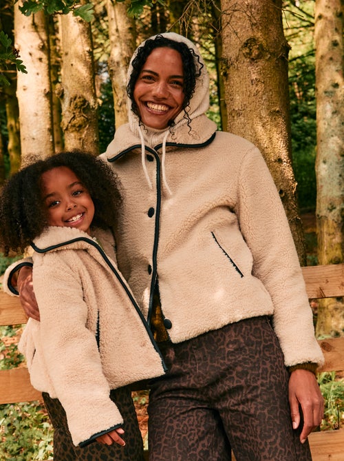 Giubbotto caldo effetto montone - Kiabi