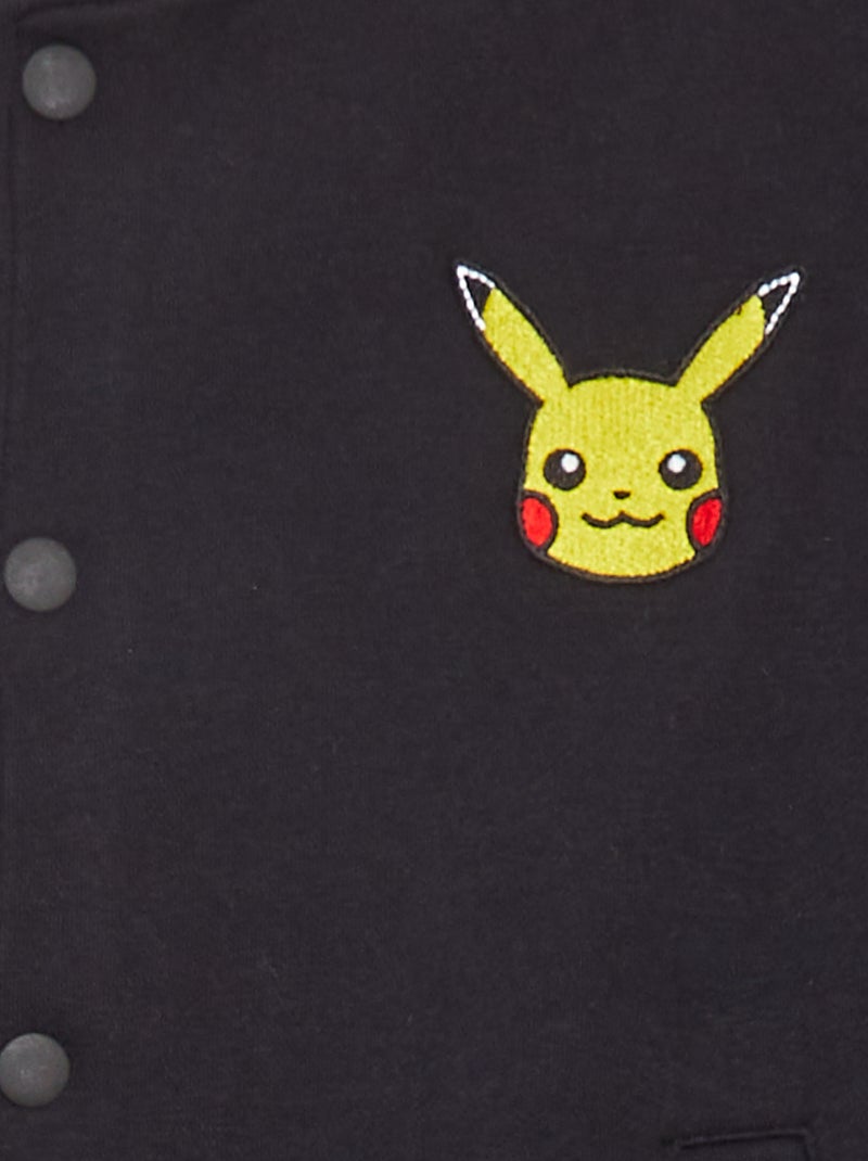 Giubbotto con bottoni automatici 'Pikachu' 'Pokemon' GRIGIO - Kiabi