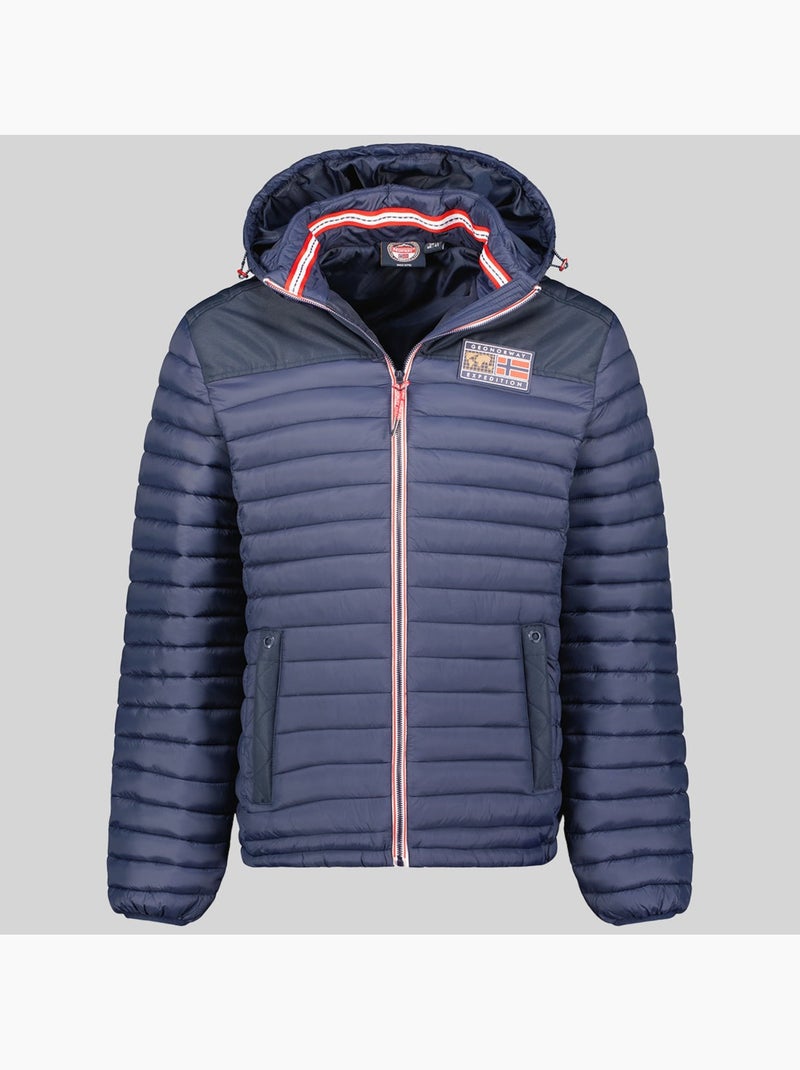 Giubbotto con cappuccio adalmo – geographical norway Blu marino - Kiabi