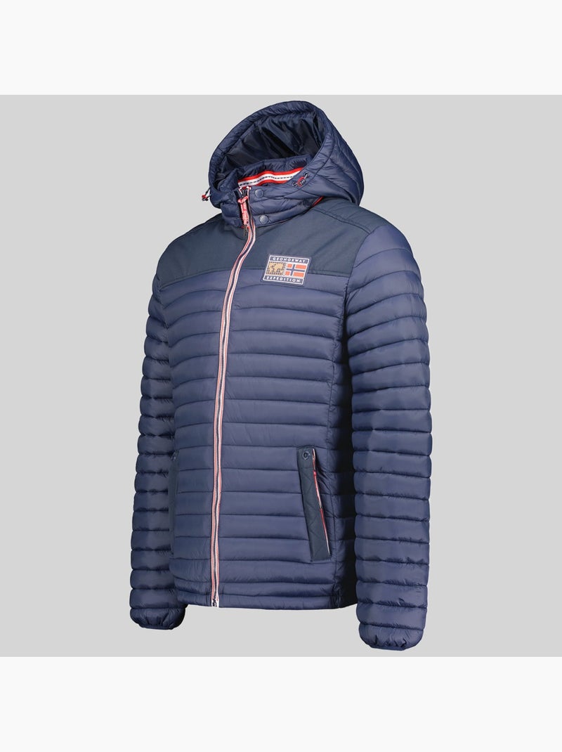 Giubbotto con cappuccio adalmo – geographical norway Blu marino - Kiabi