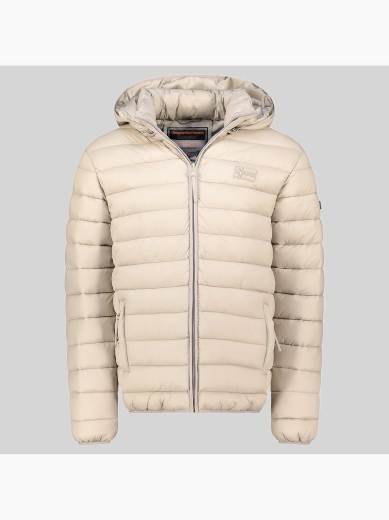 Giubbotto con cappuccio amichoko hood – geographical norway Beige - Kiabi