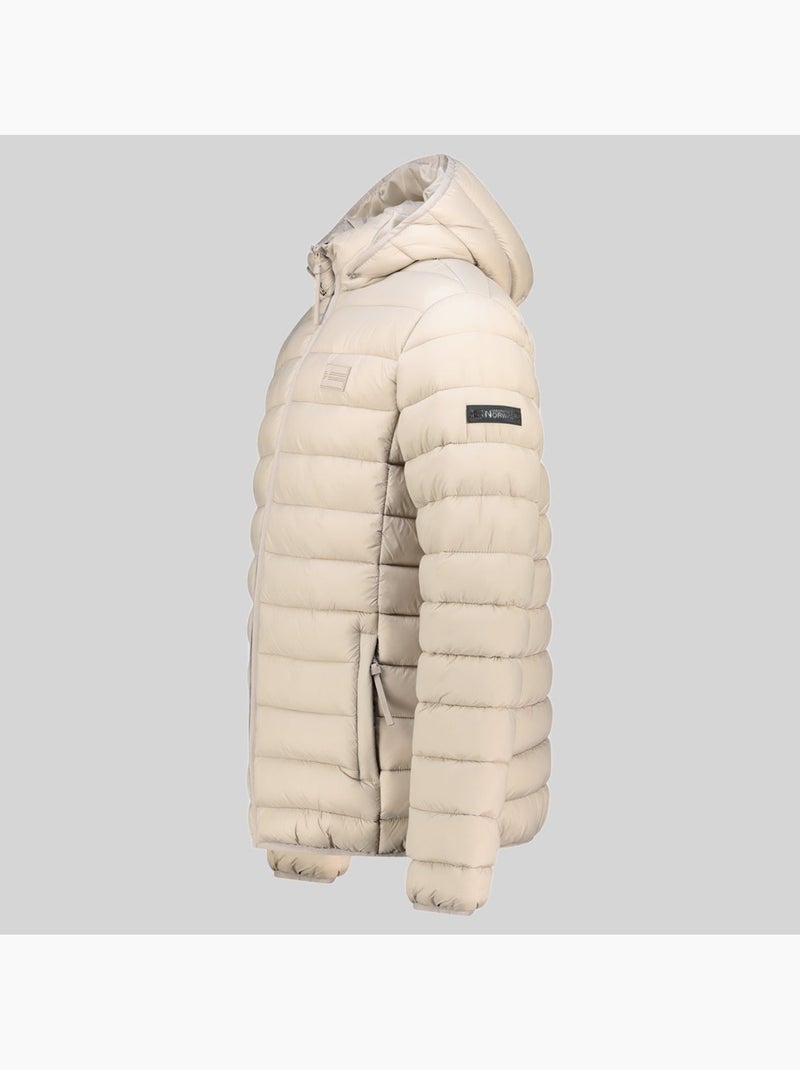 Giubbotto con cappuccio amichoko hood – geographical norway Beige - Kiabi