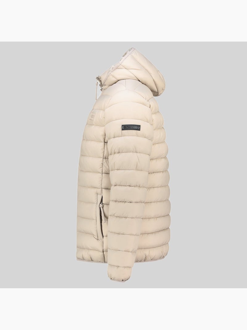 Giubbotto con cappuccio amichoko hood – geographical norway Beige - Kiabi