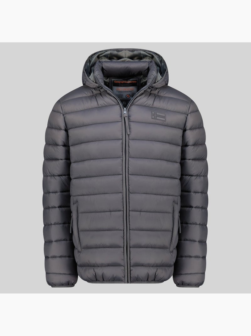 Giubbotto con cappuccio amichoko hood – geographical norway Grigio scuro - Kiabi