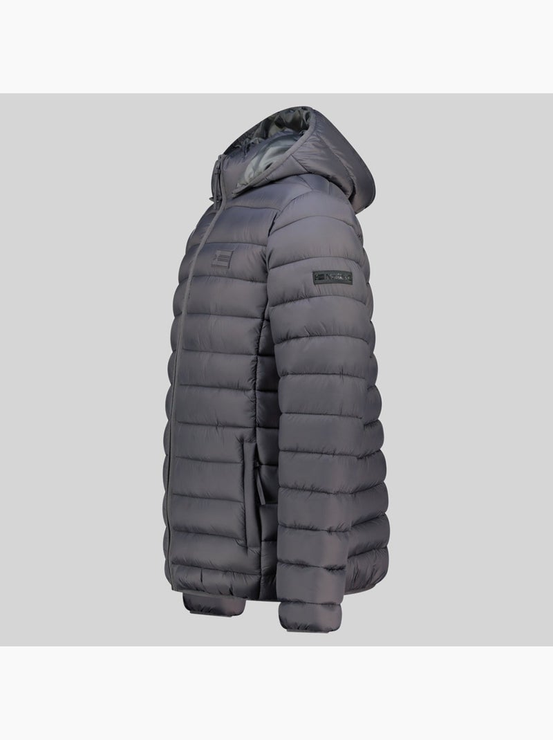 Giubbotto con cappuccio amichoko hood – geographical norway Grigio scuro - Kiabi