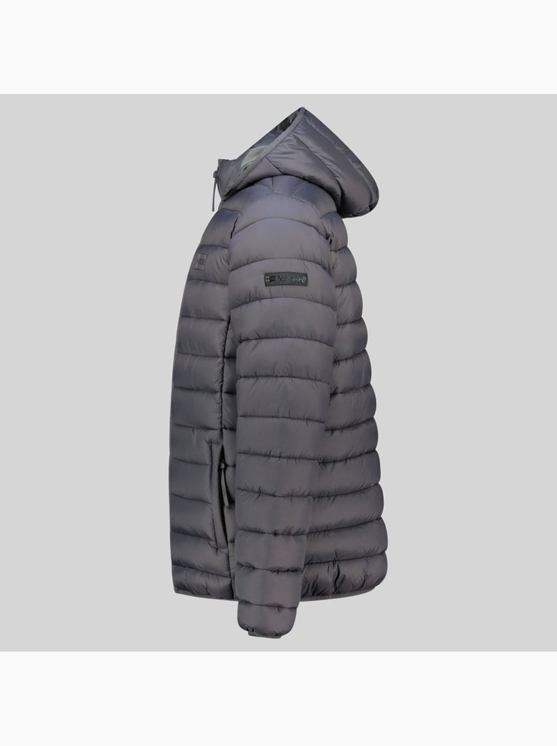 Giubbotto con cappuccio amichoko hood – geographical norway Grigio scuro - Kiabi