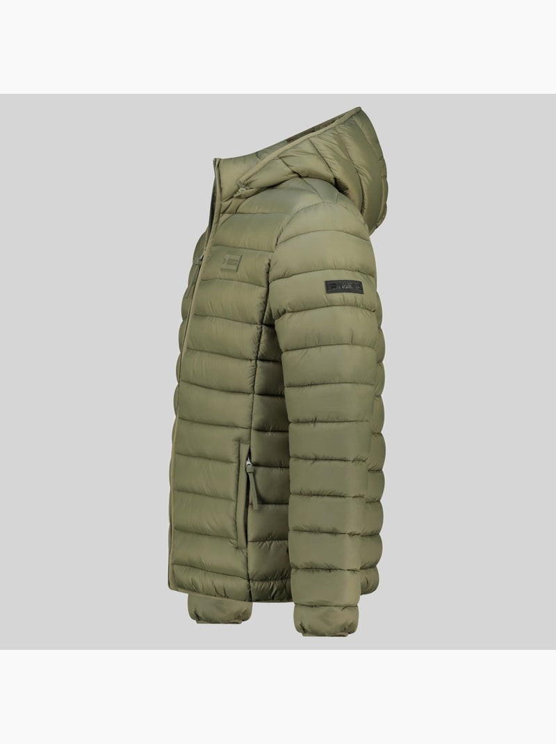 Giubbotto con cappuccio amichoko hood – geographical norway Verde oliva - Kiabi