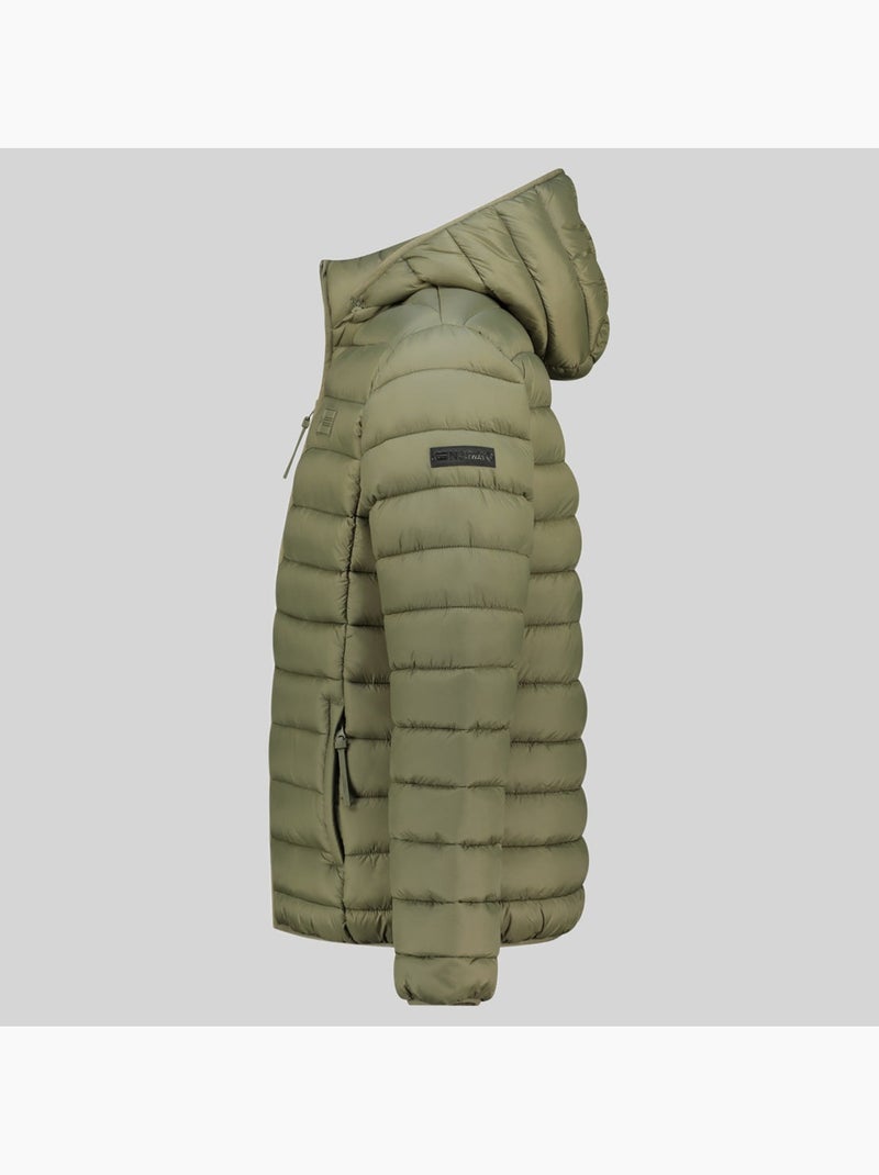 Giubbotto con cappuccio amichoko hood – geographical norway Verde oliva - Kiabi