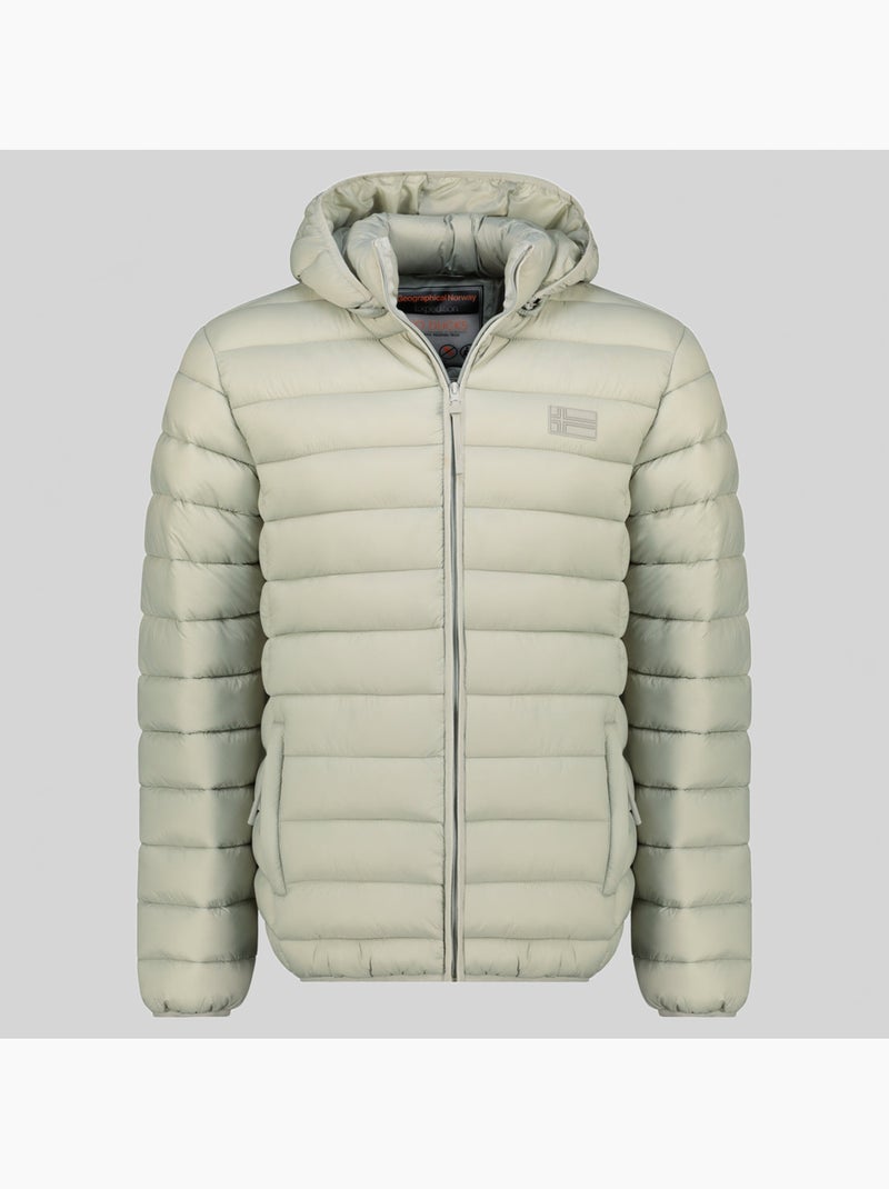 Giubbotto con cappuccio amichoko hood – geographical norway Verde salvia - Kiabi