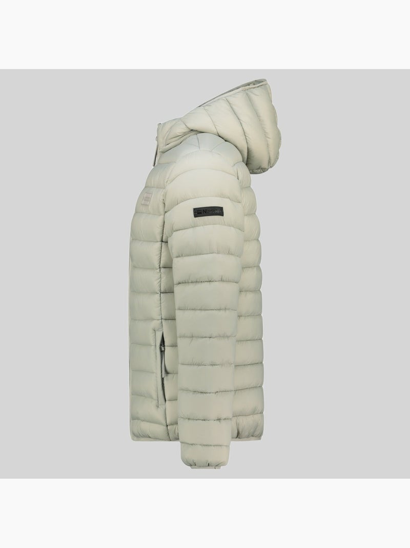 Giubbotto con cappuccio amichoko hood – geographical norway Verde salvia - Kiabi