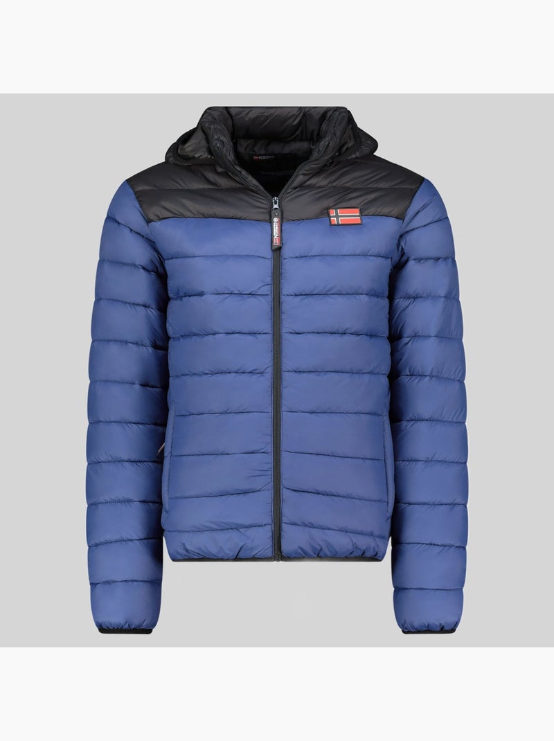 Giubbotto con cappuccio amigoclerc hood – geographical norway Blu jeans - Kiabi