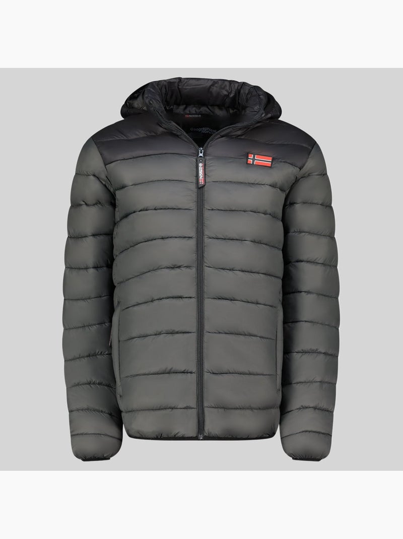 Giubbotto con cappuccio amigoclerc hood – geographical norway Grigio scuro - Kiabi