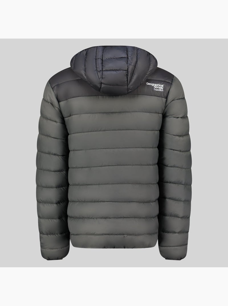 Giubbotto con cappuccio amigoclerc hood – geographical norway Grigio scuro - Kiabi