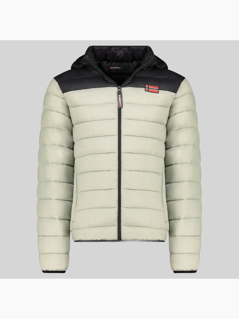 Giubbotto con cappuccio amigoclerc hood – geographical norway Verde salvia - Kiabi