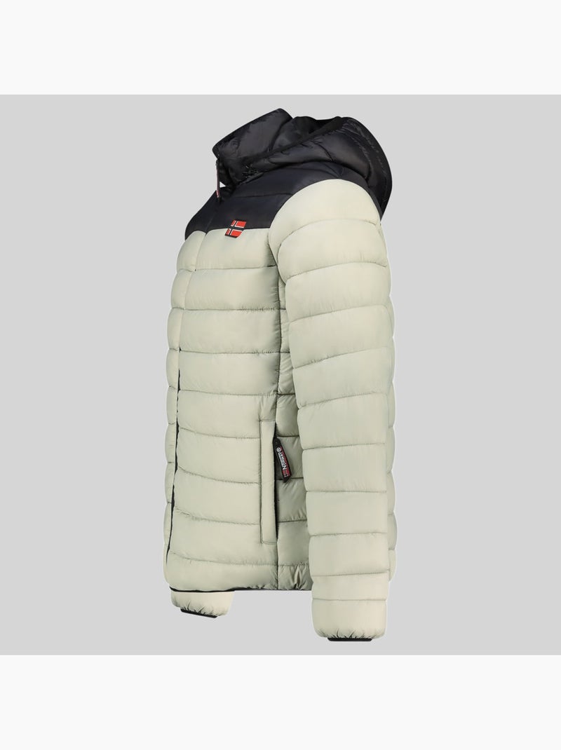 Giubbotto con cappuccio amigoclerc hood – geographical norway Verde salvia - Kiabi