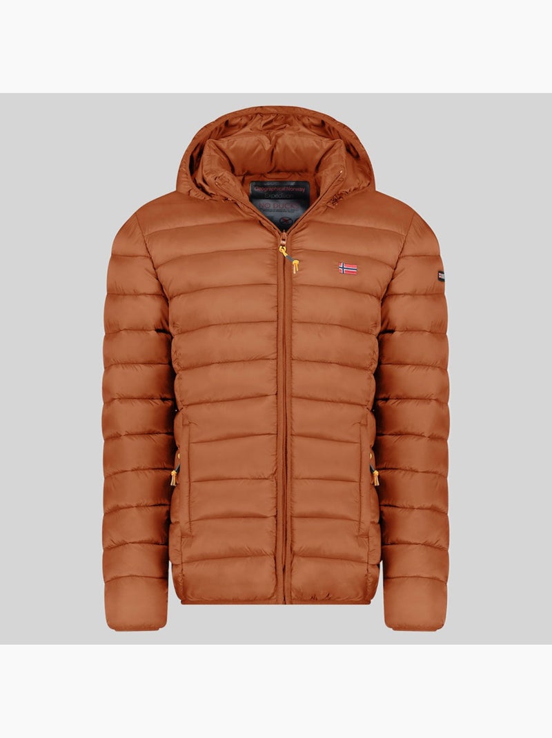 Giubbotto con cappuccio amigolor hood – geographical norway Cammello - Kiabi