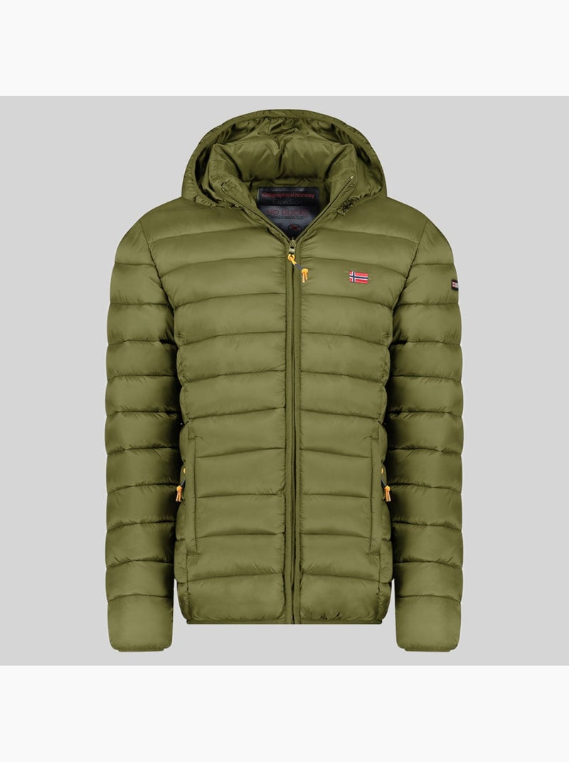 Giubbotto con cappuccio amigolor hood – geographical norway Verde oliva - Kiabi