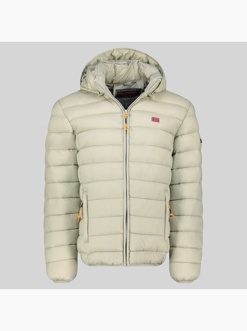 Giubbotto con cappuccio amigolor hood – geographical norway Verde salvia - Kiabi