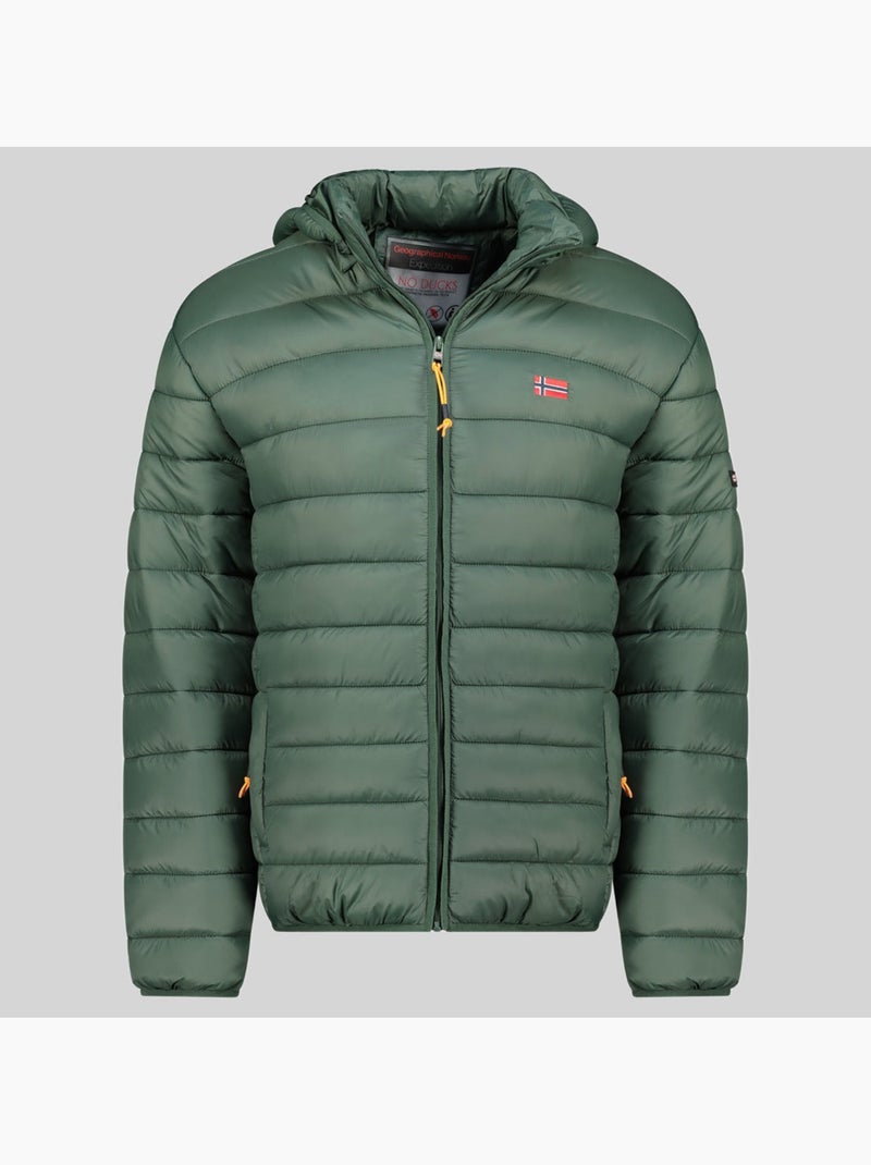 Giubbotto con cappuccio amigolor hood – geographical norway Verde scuro - Kiabi