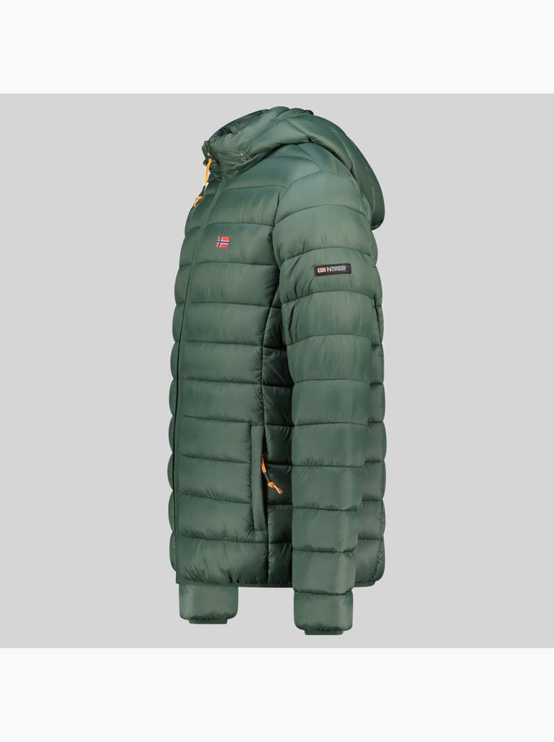 Giubbotto con cappuccio amigolor hood – geographical norway Verde scuro - Kiabi