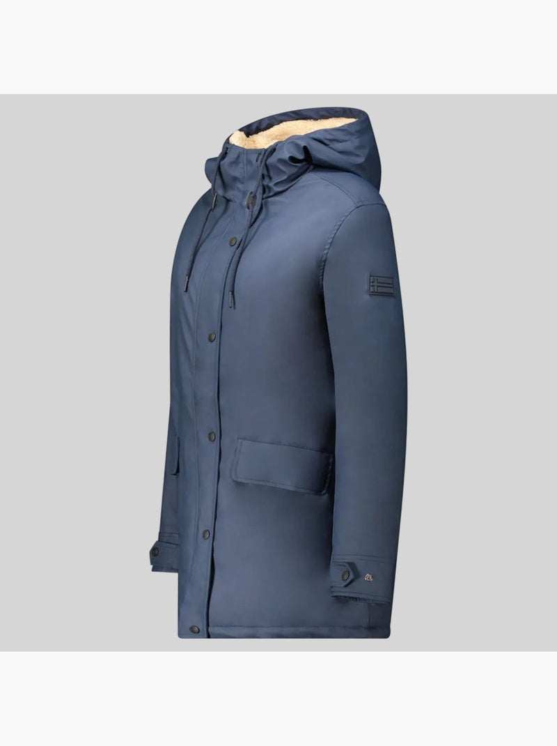 Giubbotto con cappuccio armota – geographical norway Blu marino - Kiabi