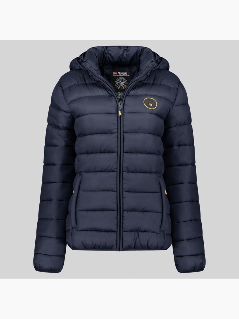 Giubbotto con cappuccio atikamap hood – geographical norway Blu marino - Kiabi
