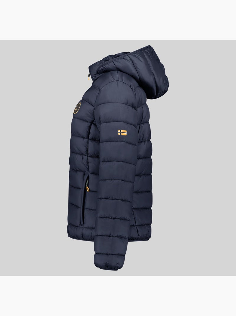 Giubbotto con cappuccio atikamap hood – geographical norway Blu marino - Kiabi