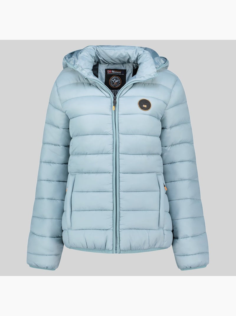Giubbotto con cappuccio atikamap hood – geographical norway Blu polare - Kiabi