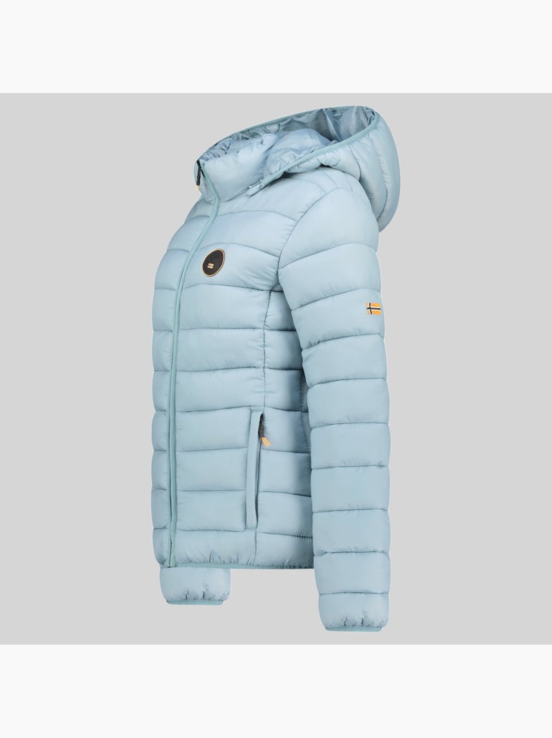 Giubbotto con cappuccio atikamap hood – geographical norway Blu polare - Kiabi