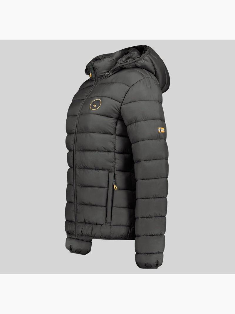 Giubbotto con cappuccio atikamap hood – geographical norway Grigio scuro - Kiabi