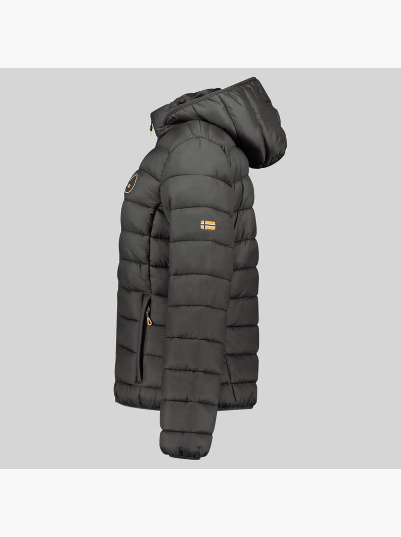 Giubbotto con cappuccio atikamap hood – geographical norway Grigio scuro - Kiabi