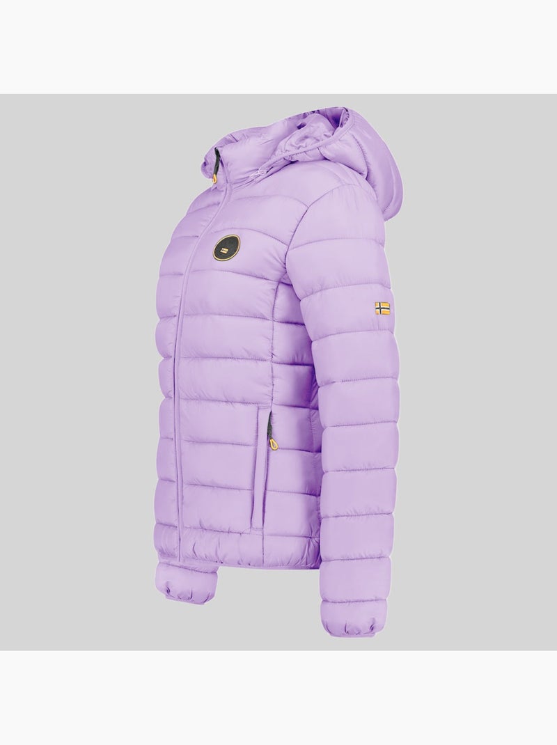 Giubbotto con cappuccio atikamap hood – geographical norway Lilla chiaro - Kiabi