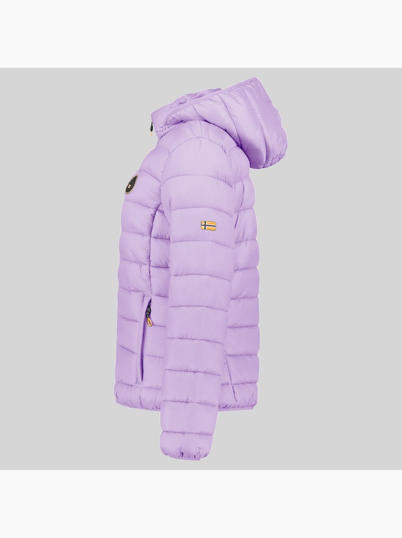 Giubbotto con cappuccio atikamap hood – geographical norway Lilla chiaro - Kiabi