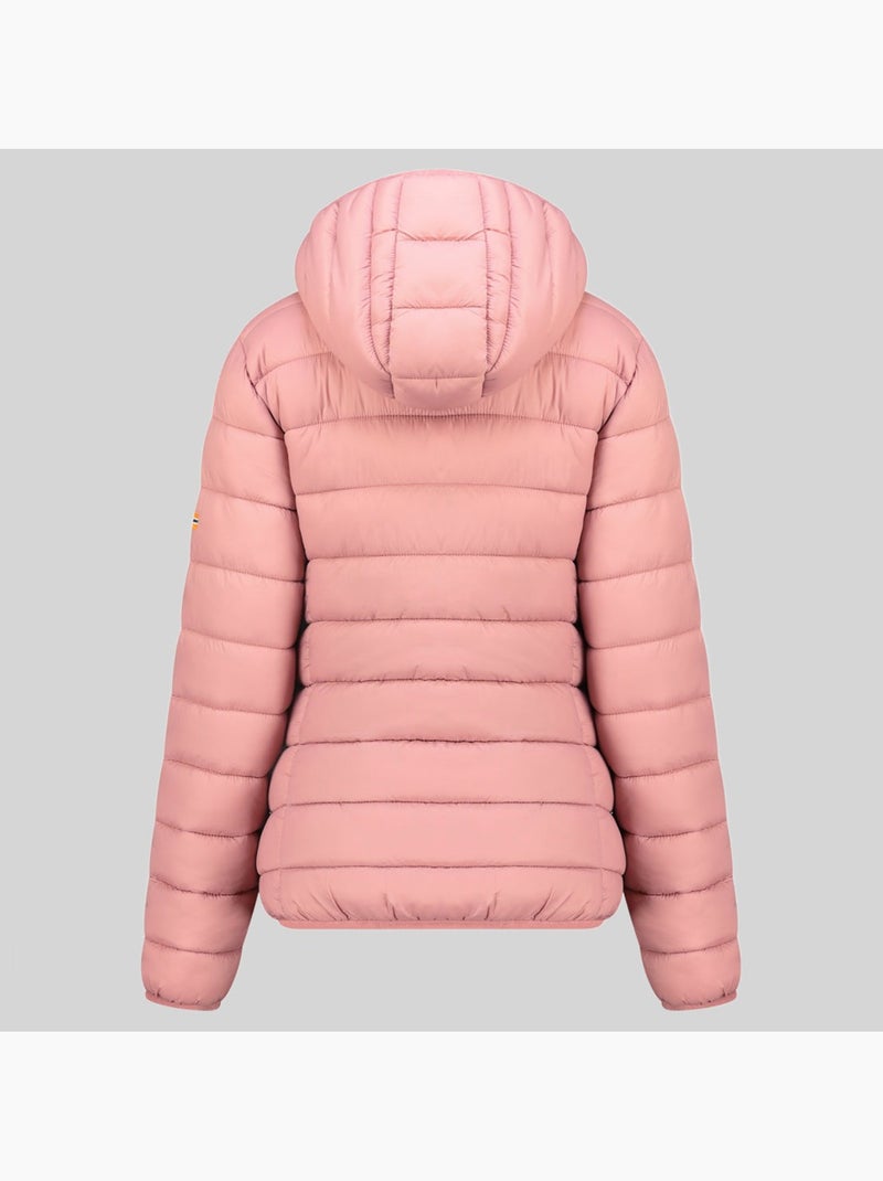 Giubbotto con cappuccio atikamap hood – geographical norway Rosa antico - Kiabi