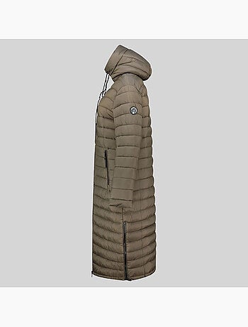 Giubbotto con cappuccio azule long – geographical norway