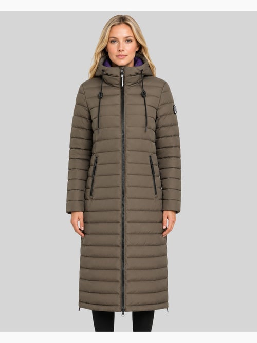 Giubbotto con cappuccio azule long – geographical norway - Kiabi