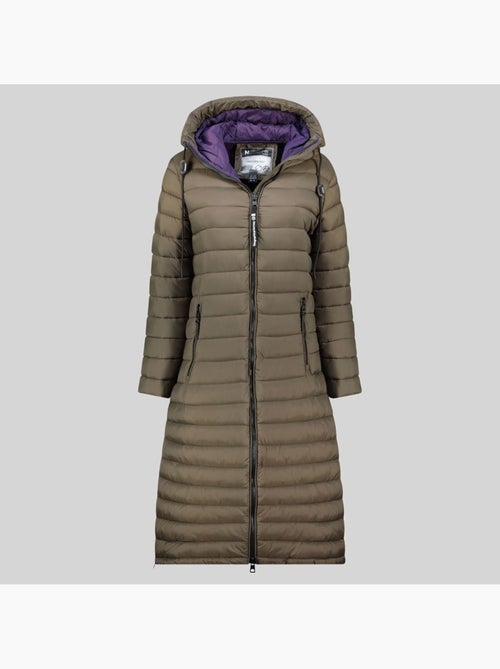 Giubbotto con cappuccio azule long – geographical norway - Kiabi