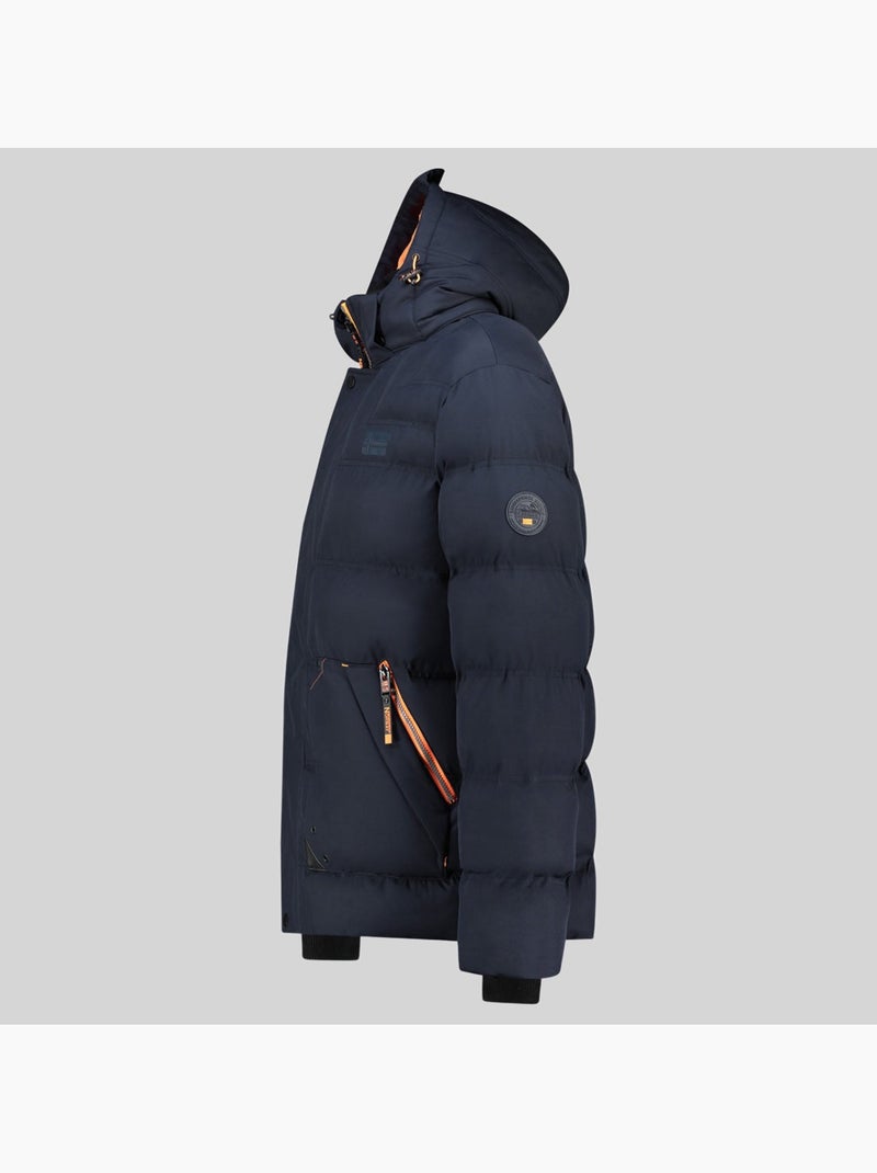 Giubbotto con cappuccio badibere – geographical norway Blu marino - Kiabi