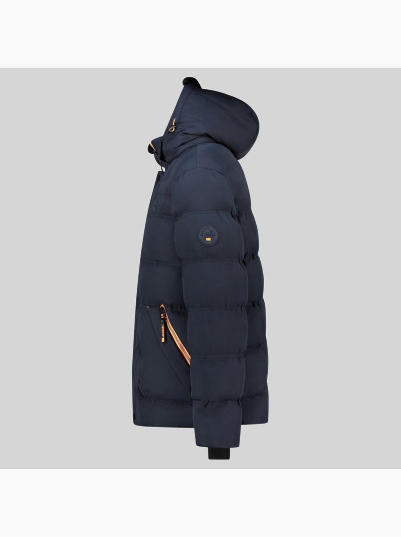 Giubbotto con cappuccio badibere – geographical norway Blu marino - Kiabi