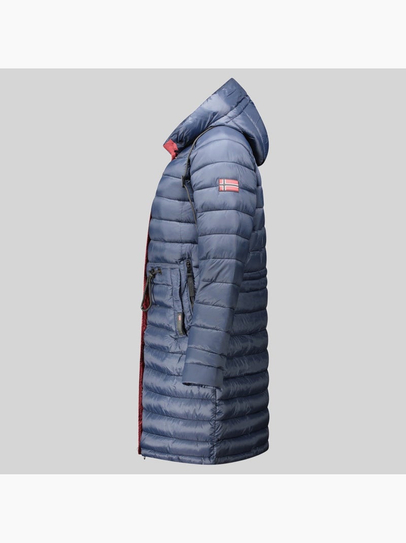 Giubbotto con cappuccio batiga – geographical norway Blu marino - Kiabi