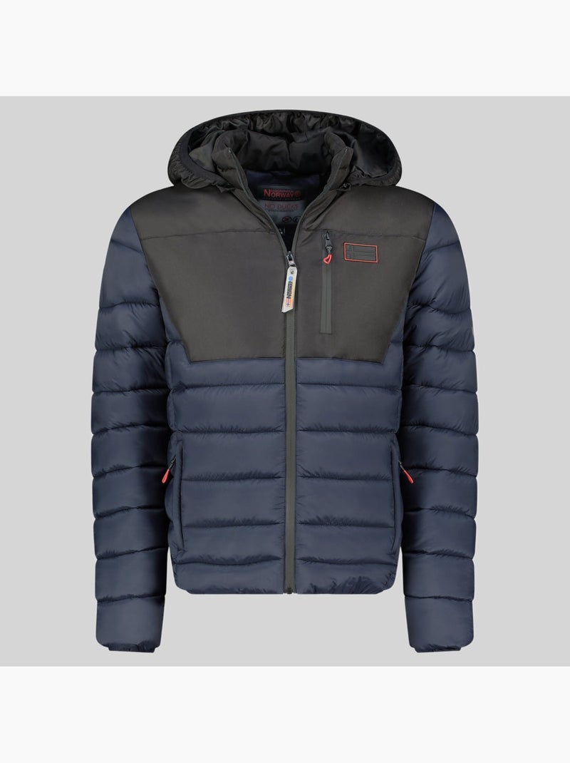 Giubbotto con cappuccio batilo – geographical norway Blu marino - Kiabi
