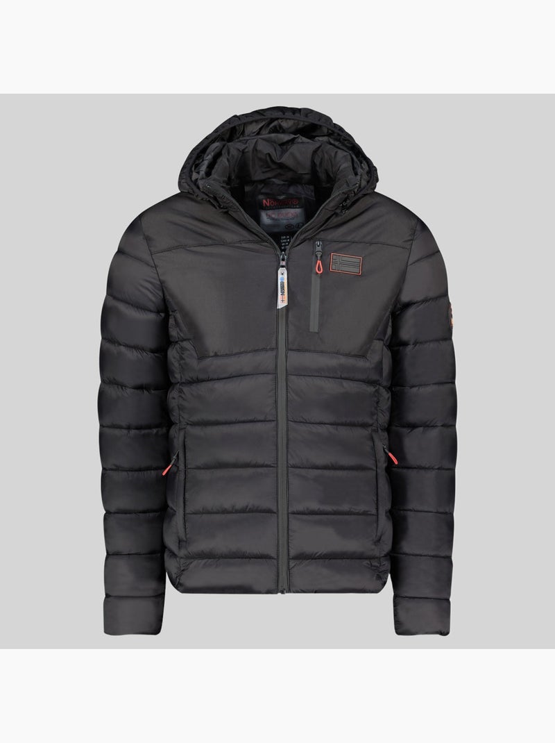 Giubbotto con cappuccio batilo – geographical norway Nero - Kiabi